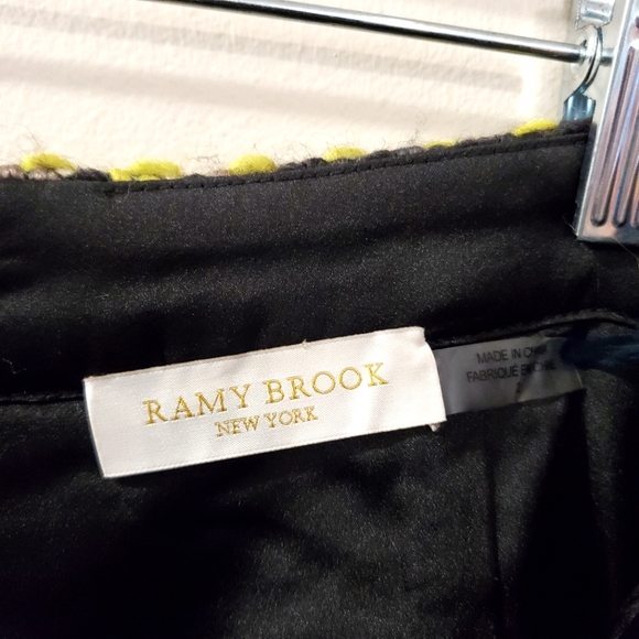 Ramy Brook - Elias Plaid Fringed Skirt - Size 2 - Picture 12 of 16